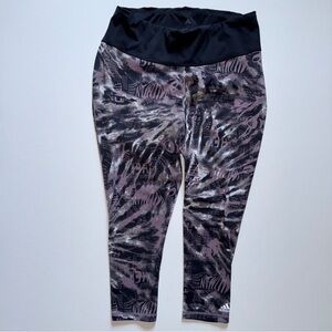Adidas Training Tights 7/8 Crop Size 2X Plus Size International Women's Day